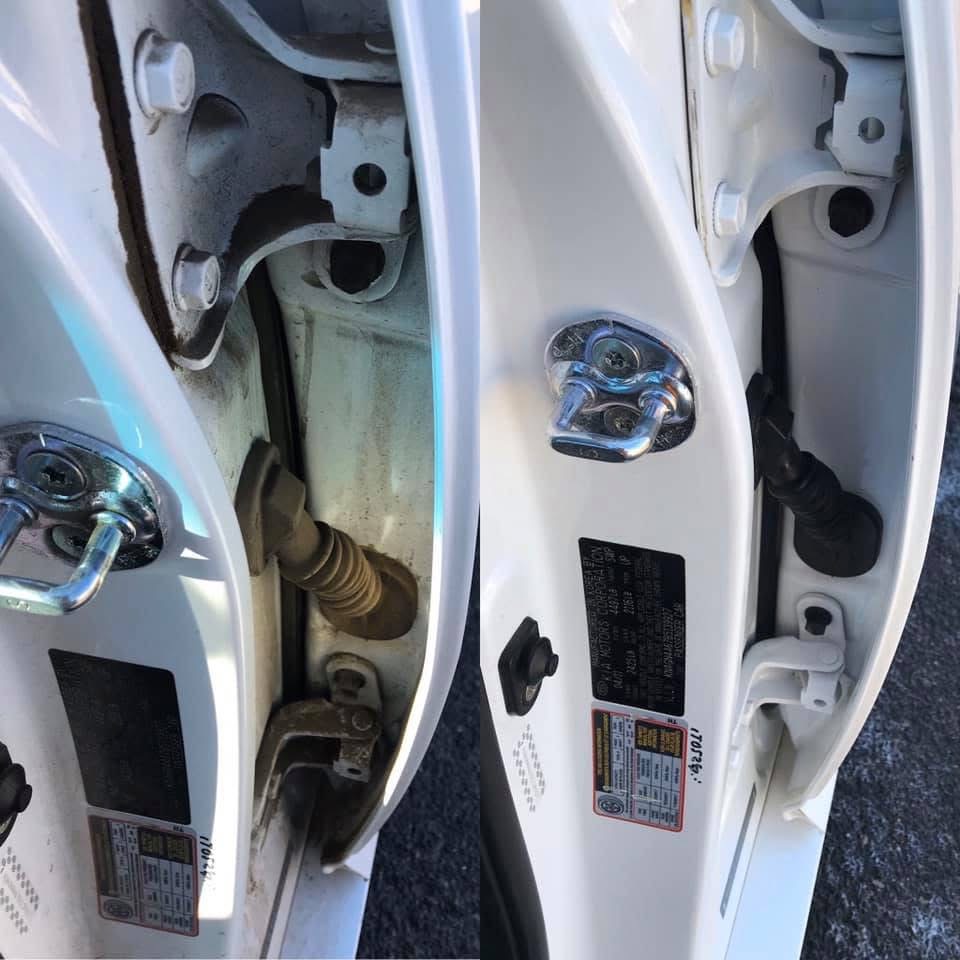Starter Detail before and after Kingman AZ 15