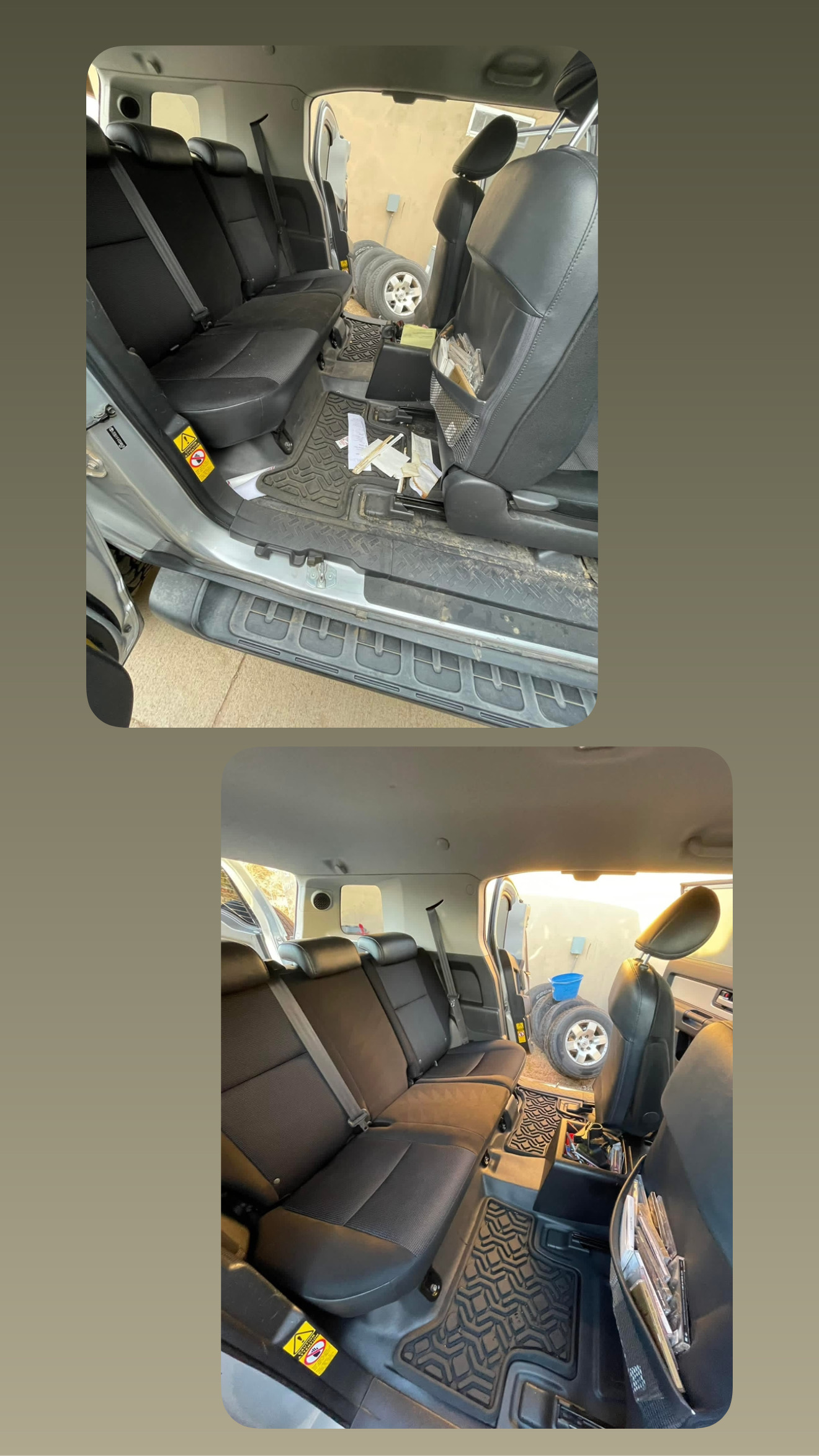 Heavy Restoration Detail before and after Kingman AZ 3