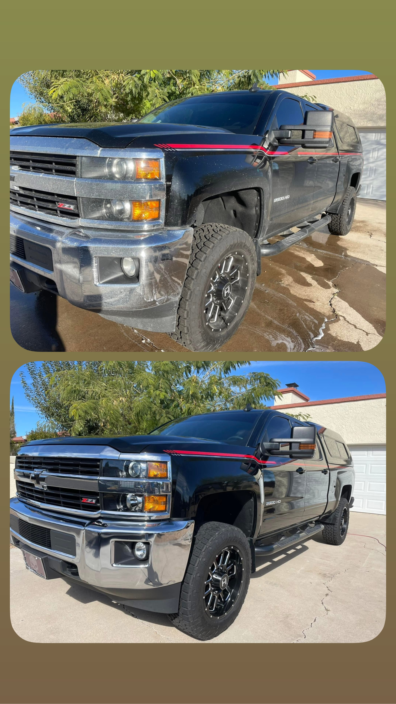 Starter Detail before and after Kingman AZ 4