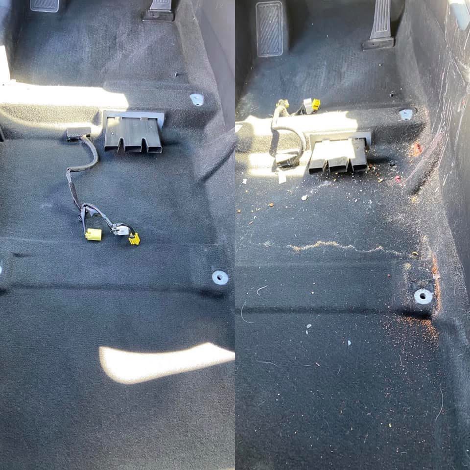 Heavy Restoration Detail before and after Kingman AZ 6